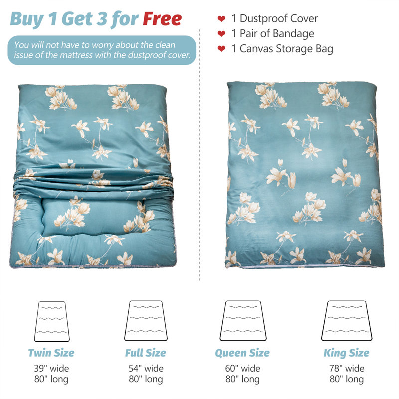 MAXYOYO Japanese Memory Foam Futon Mattress & Reviews Wayfair